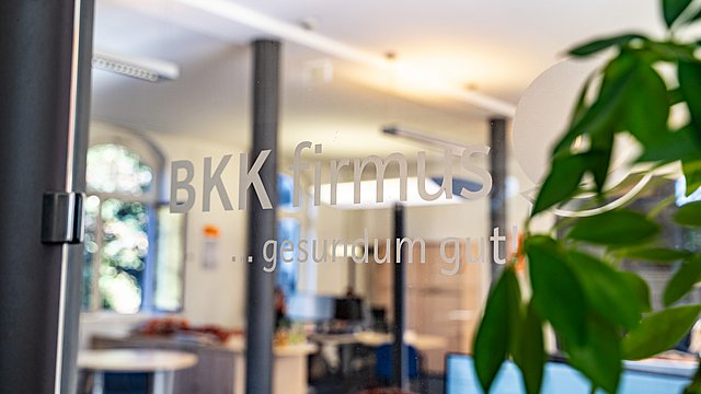 Eingangsbereich der BKK firmus