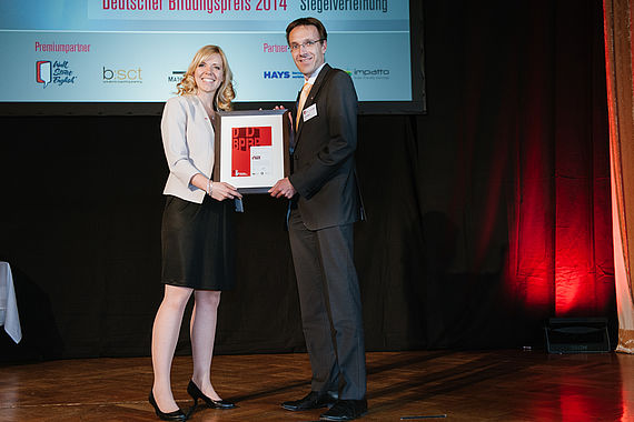 Preisverleihung Deutscher Bildungspreis 2014