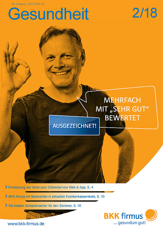 Gesundheit, Ausgabe 2/2018