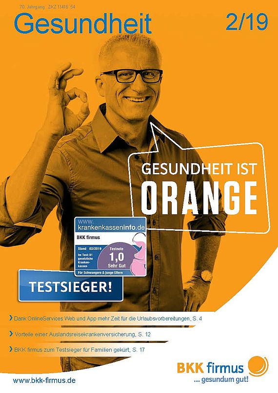 Gesundheit, Ausgabe 2/2019