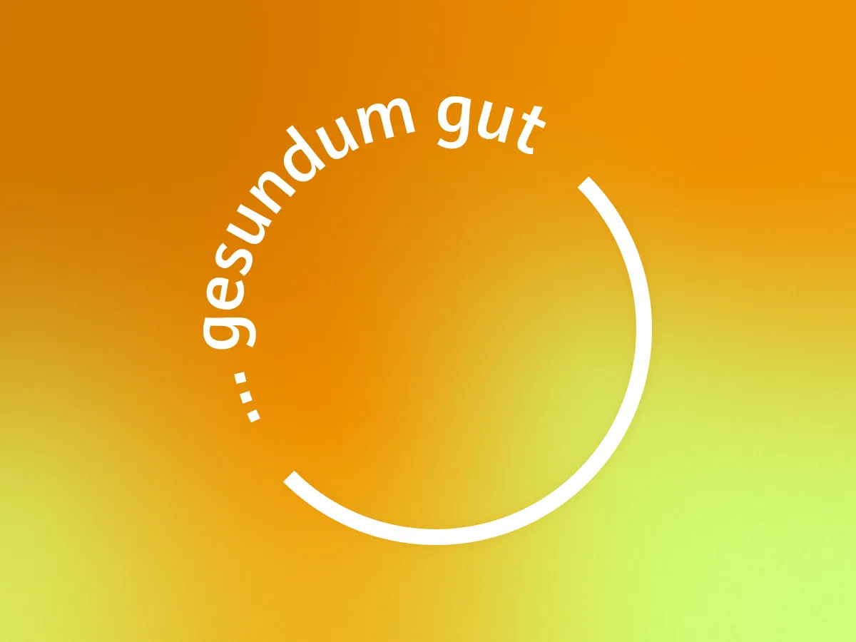 Kampagnen-Logo gesundum gut