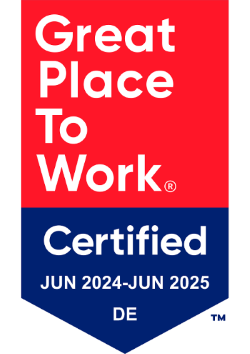 Great Place to Work Siegel: Zertifizierung Juni 2024 bis Juni 2025