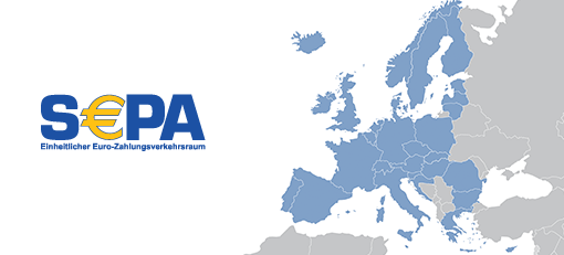 SEPA-Übersichtskarte