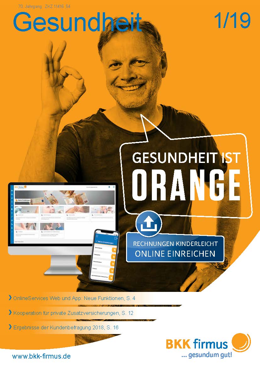 Gesundheit, Ausgabe 1/2019