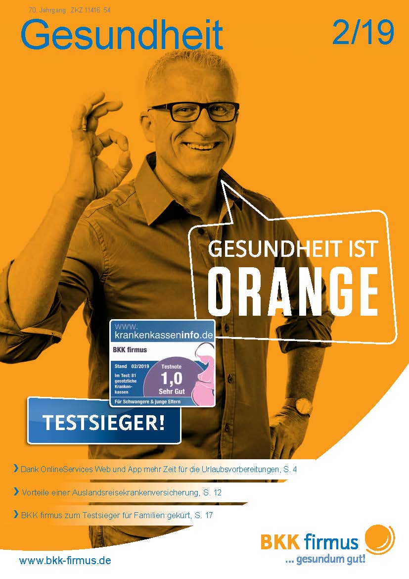 Gesundheit, Ausgabe 2/2019
