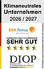 Auszeichnung DIOP Klimaneutrales Unternehmen
